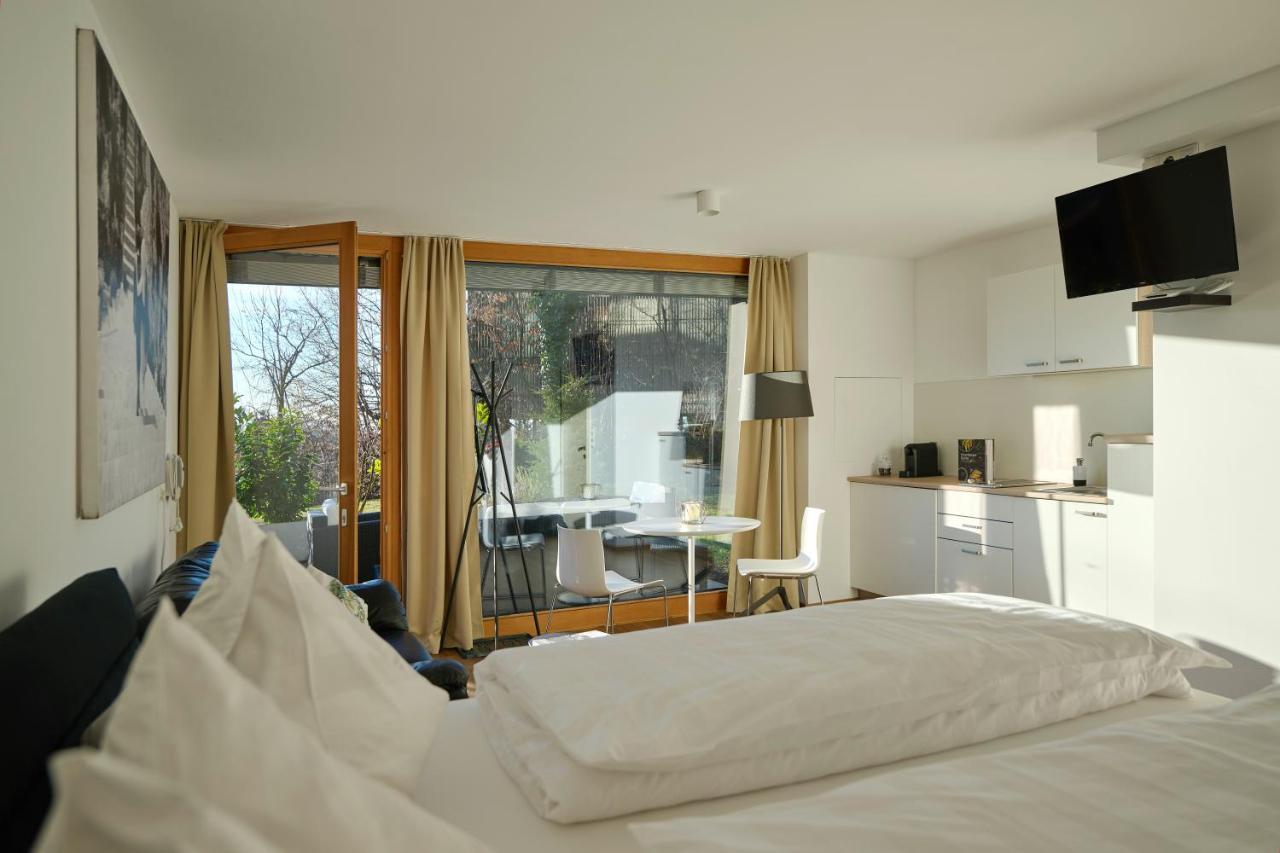 Charmantes Apartment Im Gruenen Bregenz Esterno foto